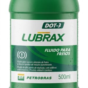 Lubrax – Fluido de Freio DOT 3 – 500 ml